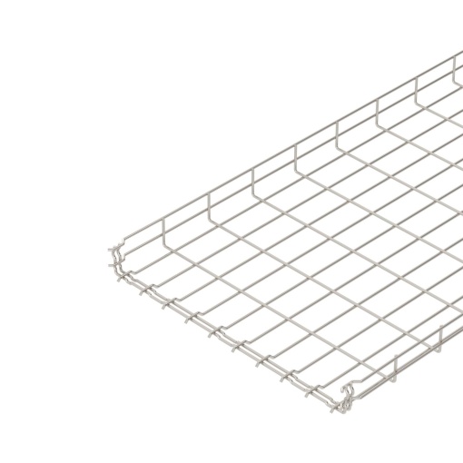 Caminho de cabos em varão GRM 55x500x3000 Aço inoxidável A4 1.4401 brilhante, pós-tratamento