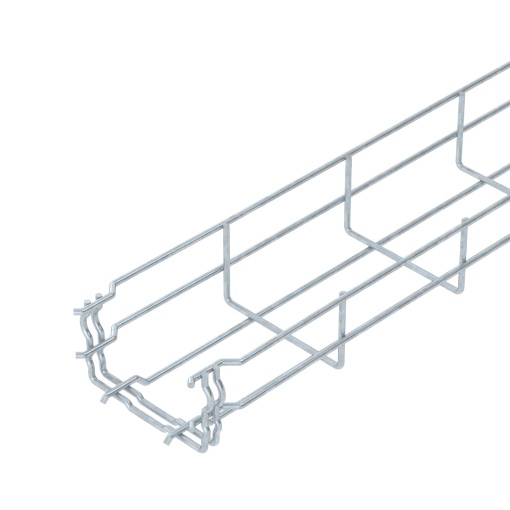 Caminho de cabos em varão GRM 55x100x3000 Aço galvanizado por imersão a quente após maquinação