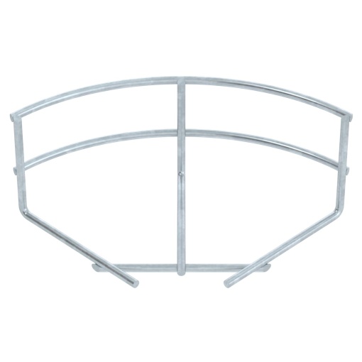 Ângulo 90 caminho cabos varão 55x100 Aço galvanizado por imersão a quente após maquinação