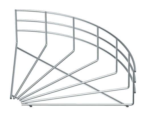 Ângulo 90 caminho cabos varão 105x200 Aço galvanizado por imersão a quente após maquinação