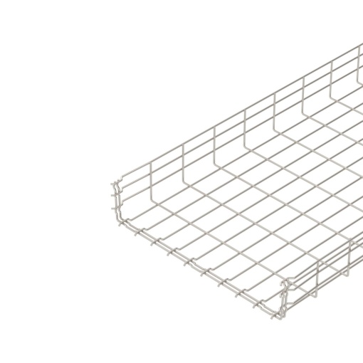Caminho de cabos em varão GRM 105x500x3000 Aço inoxidável A4 1.4401 brilhante, pós-tratamento