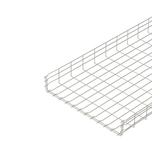 Caminho de cabos em varão GRM 105x600x3000 Aço inoxidável A4 1.4401 brilhante, pós-tratamento