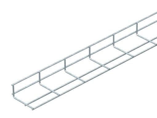 Caminho de cabos varão angular 80x40x2000 Aço galvanizado por imersão a quente após maquinação