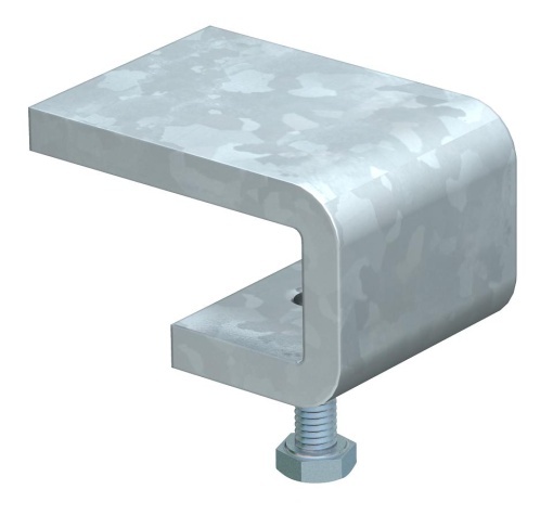 Peça de aperto 30mm Aço galvanizado por imersão a quente após maquinação