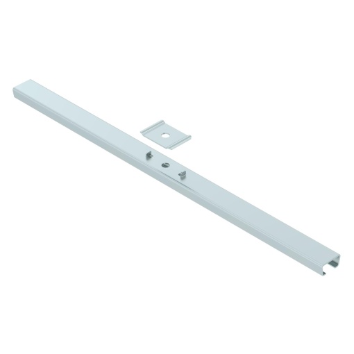 Suspensão central para varão, com peça de aperto B570mm Aço galvanizado pelo método Sendzimir