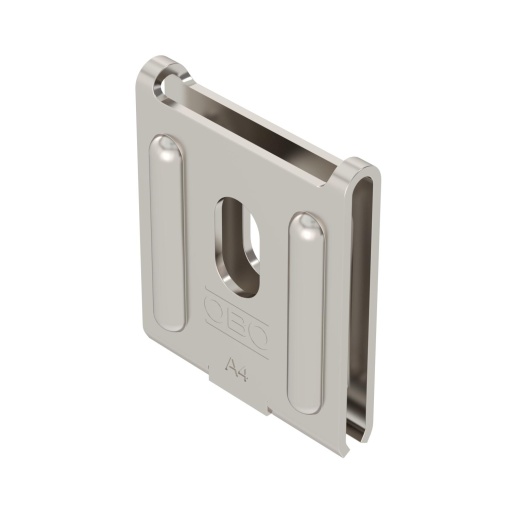 Wall fastener for mesh cable tray 50x59 Aço inoxidável A4 1.4571 brilhante, pós-tratamento