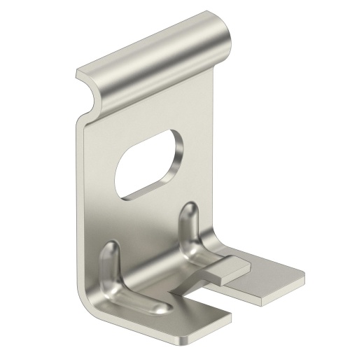 Suporte mural para GRM 35 50 35x50 Aço inoxidável A4 1.4401 brilhante, pós-tratamento