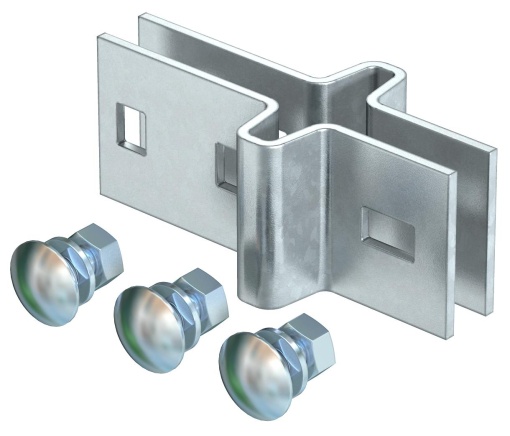 União lateral para perfil IS 8 160x60 Aço galvanizado por imersão a quente após maquinação