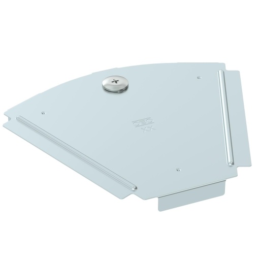 Tampa para ângulo 45 B150mm Aço galvanizado pelo método Sendzimir zinco