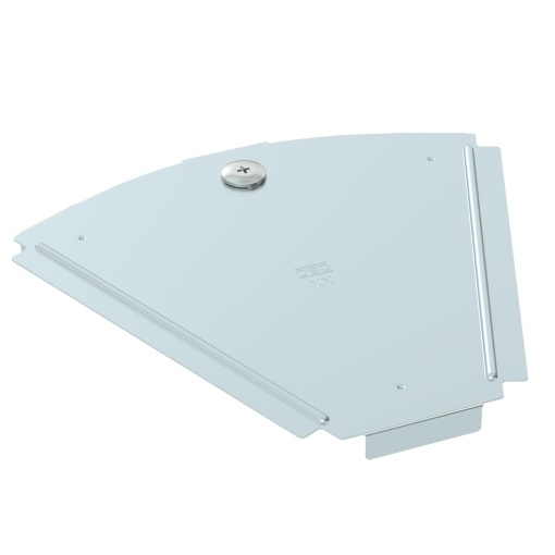 Tampa para ângulo 45 B200mm Aço galvanizado pelo método Sendzimir zinco