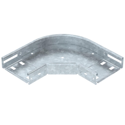 Ângulo 90º para caminho cabos, horizontal 35x100 Aço Galvanizado por imersão a quente após maquinação zinco