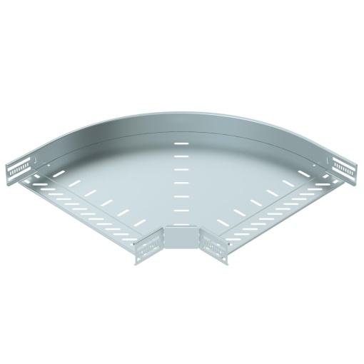 Ângulo 90º para caminho cabos, horizontal 60x400 Aço galvanizado pelo método Sendzimir zinco