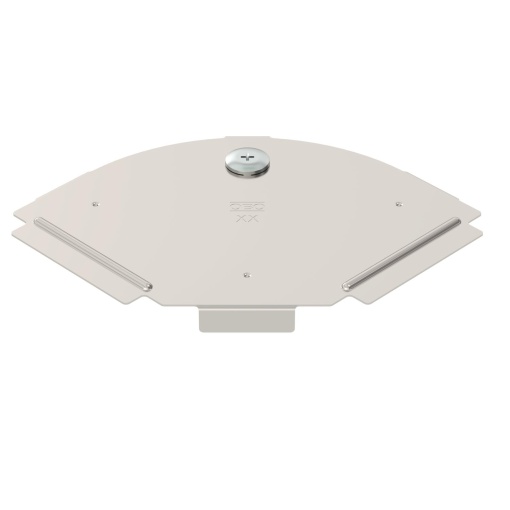 Tampa para ângulo 90º B100mm Aço inoxidável, livre de ferrugem 1.4301 A2 1.4301 brilhante, pós-tratamento aço inoxidável