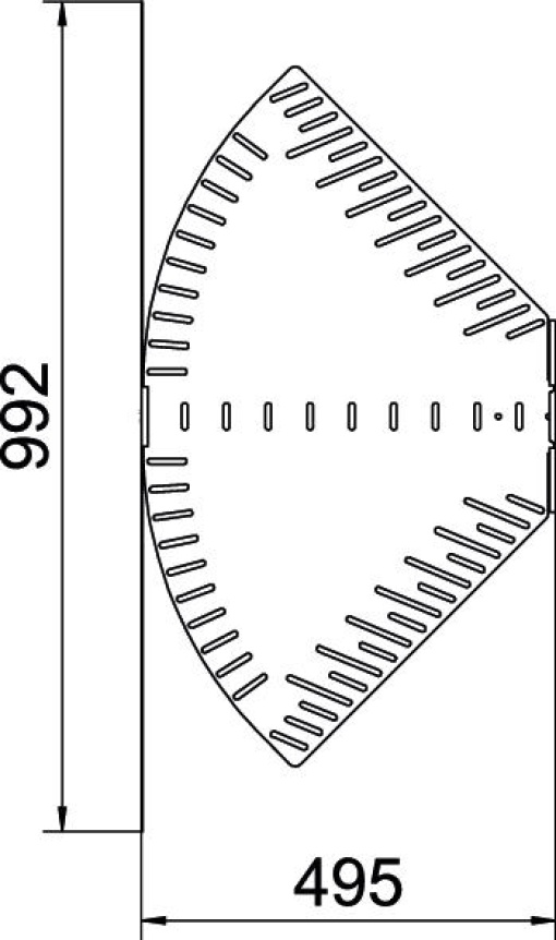 Ângulo variável horizontal 85x500 Aço Galvanizado por imersão a quente após maquinação zinco