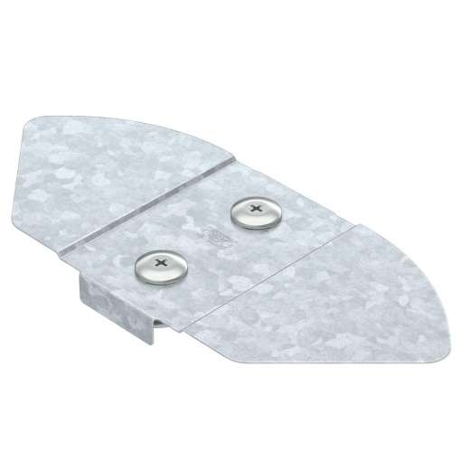 Tampa para ângulo variável B100mm Aço Galvanização continuazincoalumínio, Double Dip zinco