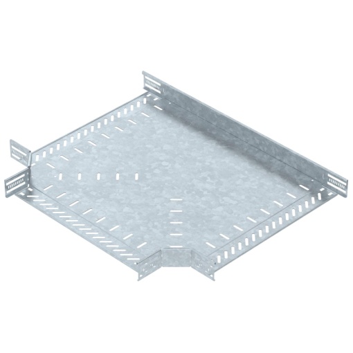 Derivação em T para caminho cabos, horizontal 60x500 Aço Galvanizado por imersão a quente após maquinação zinco