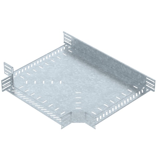 Derivação em T para caminho cabos, horizontal 85x500 Aço Galvanizado por imersão a quente após maquinação zinco