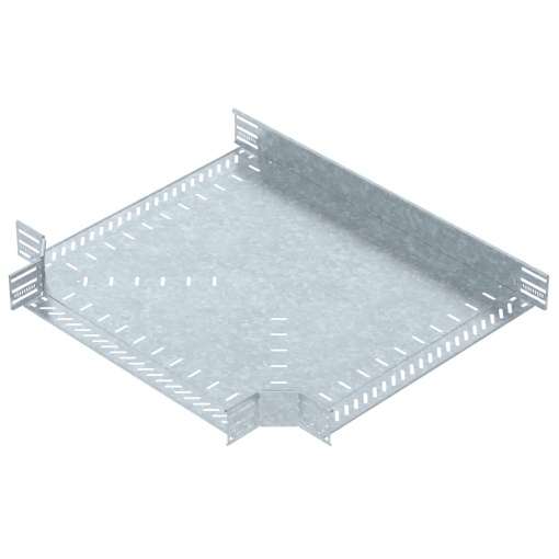 Derivação em T para caminho cabos, horizontal 85x600 Aço Galvanizado por imersão a quente após maquinação zinco