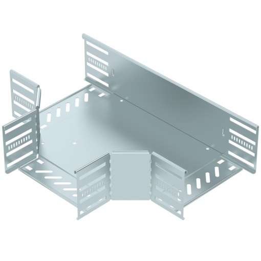 Derivação em T para caminho cabos, horizontal 110x200 Aço galvanizado pelo método Sendzimir zinco