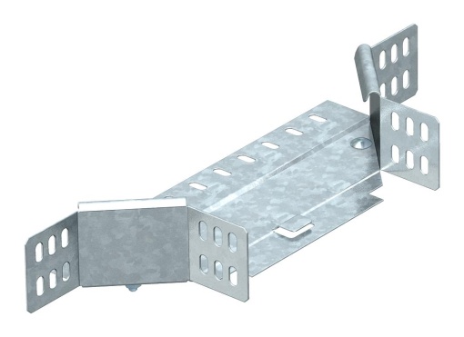 Derivação simples com 2 uniões curvas 60x300 Aço galvanizado pelo método Sendzimir