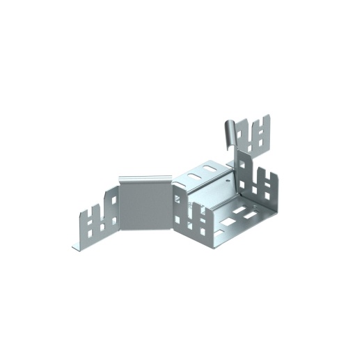 Derivação simples com união de encaixe rápido 60x100 Aço galvanizado pelo método Sendzimir