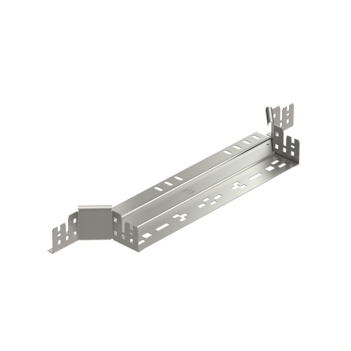 Derivação simples com união de encaixe rápido 60x400 Aço inoxidável A4 1.4571 brilhante, pós-tratamento