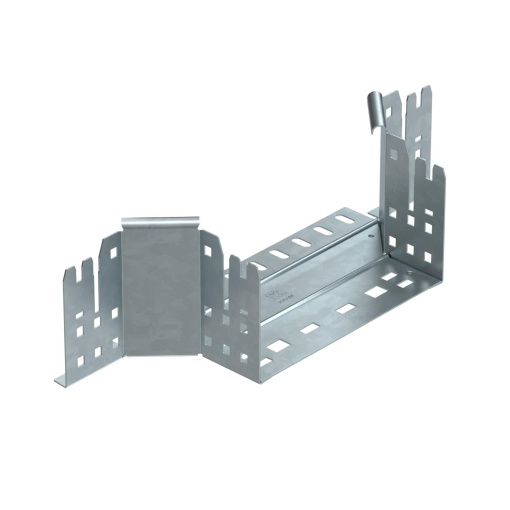 Derivação simples com união de encaixe rápido 110x200 Aço galvanizado por imersão a quente após maquinação
