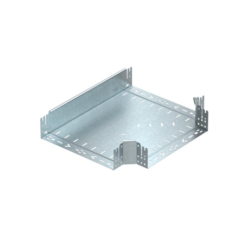 Derivação em T com união de encaixe rápido 110x400 Aço galvanizado por imersão a quente após maquinação