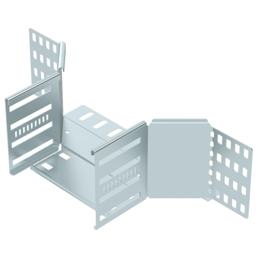 Derivação simples para caminho de cabos em chapa 110x150 Aço galvanizado pelo método Sendzimir zinco