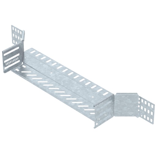 Derivação simples para caminho de cabos em chapa 85x400 Aço Galvanizado por imersão a quente após maquinação zinco