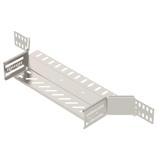 Derivação simples para caminho de cabos em chapa 60x300 Aço inoxidável A4 1.4571 brilhante, pós-tratamento aço inoxidável