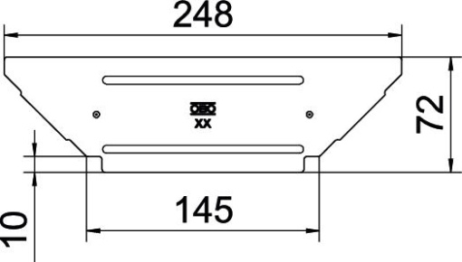 Tampa para derivação simples B150mm Aço galvanizado pelo método Sendzimir zinco
