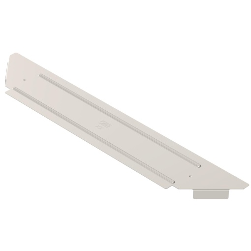 Tampa para derivação simples B300mm Aço inoxidável, livre de ferrugem 1.4301 A2 1.4301 brilhante, pós-tratamento aço inoxidável