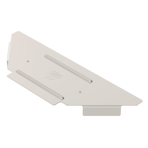 Tampa para derivação simples B100mm Aço inoxidável 1.4571 A4 1.4571 brilhante, pós-tratamento aço inoxidável