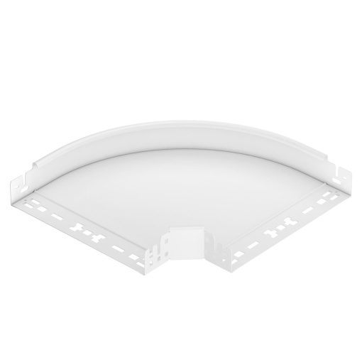 Ângulo 90 com união de encaixe rápido 60x200 Aço PES50 - PoliésterEpóxido branco puro RAL 9010