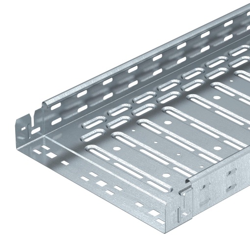 Caminho de cabos em chapa RKSM Magic, com união de encaixe 60x300x3050 Aço galvanizado pelo método Sendzimir