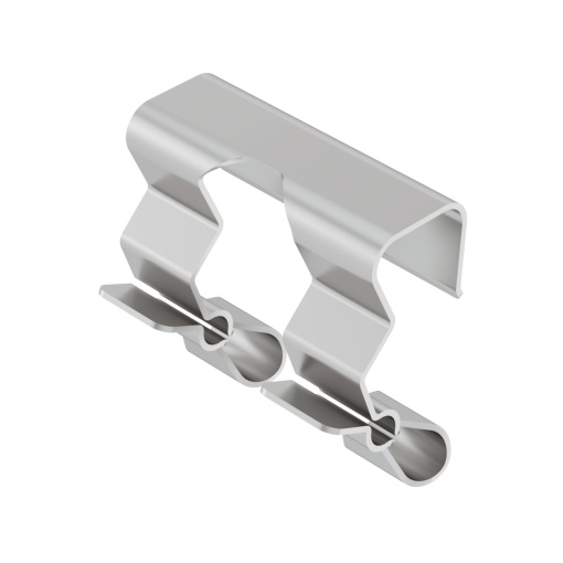 Grampo mola para cabo condutor para montagem sem parafusos 10-35mm² Aço eletrozincado