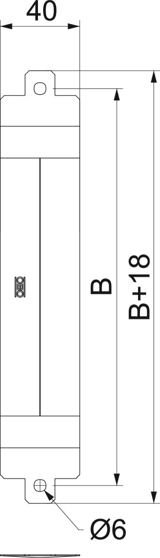 Protetor contra poeira e placa B200mm Aço galvanizado pelo método Sendzimir