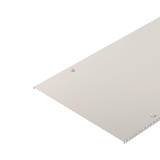 Tampa com ferrolho para c. cabos chapa e escada 150x3000 Aço inoxidável, livre de ferrugem A2 1.4301 brilhante, pós-tratamento