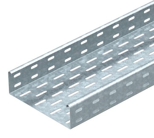 Caminho de cabos em chapa MKS perfurado 60x100x3000 Aço galvanizado por imersão a quente após maquinação