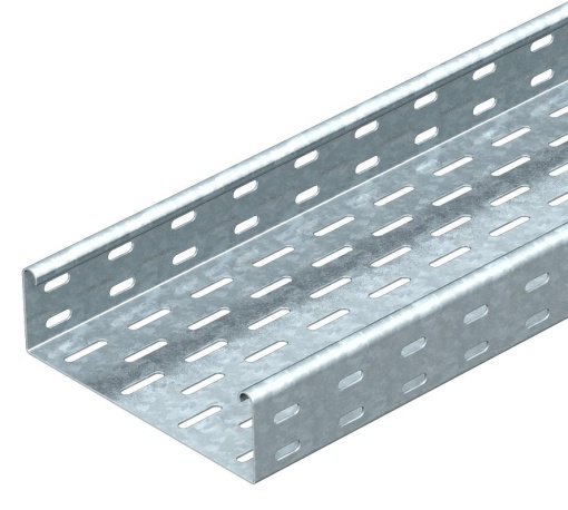 Caminho de cabos em chapa EKS perfurado 60x200x3000 Aço galvanizado por imersão a quente após maquinação