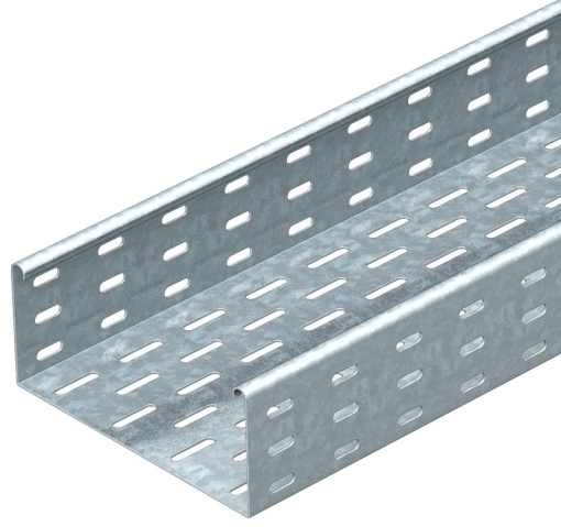 Caminho de cabos em chapa SKS perfurado 85x500x3000 Aço galvanizado por imersão a quente após maquinação