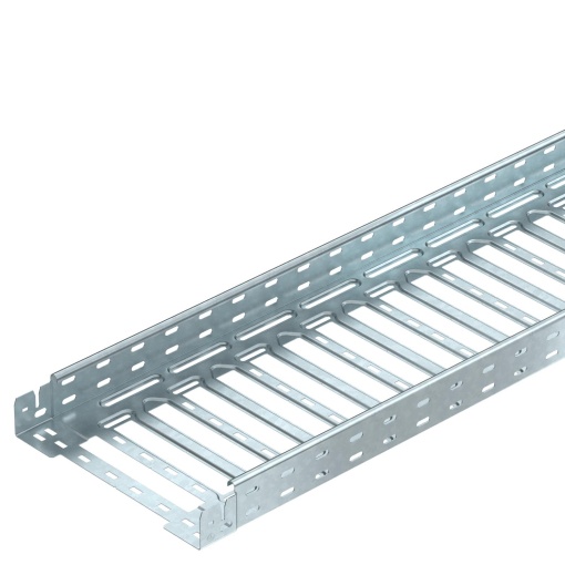 Caminho de cabos em chapa MKSM perfurado, união de encaixe 60x300x3050 Aço galvanizado por imersão a quente após maquinação