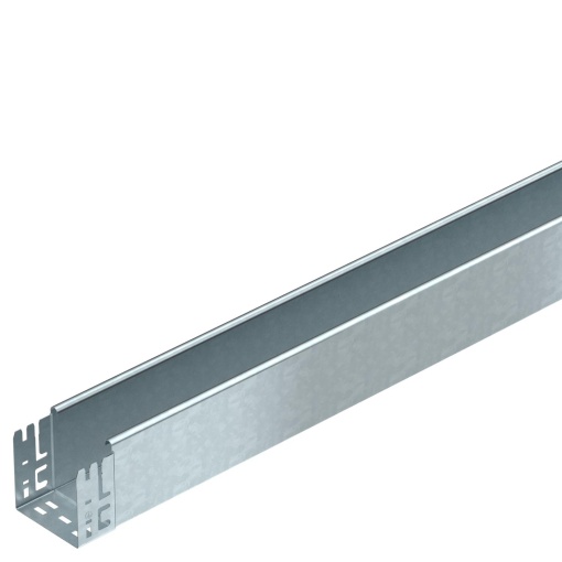 Caminho de cabos chapa MKSMU não perfurado,união de encaixe 110x100x3050 Aço galvanizado por imersão a quente após maquinação