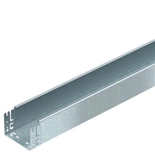 Caminho de cabos chapa MKSMU não perfurado,união de encaixe 110x150x3050 Aço galvanizado por imersão a quente após maquinação