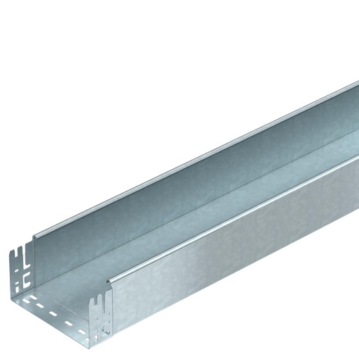 Caminho de cabos chapa MKSMU não perfurado,união de encaixe 110x200x3050 Aço galvanizado por imersão a quente após maquinação