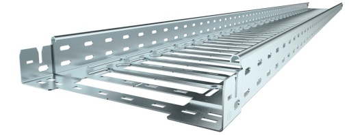 Caminho de cabos em chapa SKSM perfurado, união de encaixe 60x100x3050 Aço galvanizado pelo método Sendzimir