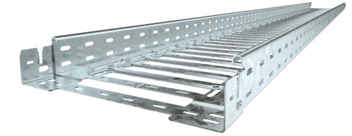 Caminho de cabos em chapa SKSM perfurado, união de encaixe 60x150x3050 Aço galvanizado por imersão a quente após maquinação