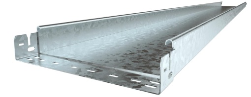 Caminho de cabos chapa SKSMU não perfurado,união de encaixe 60x100x3050 Aço galvanizado por imersão a quente após maquinação