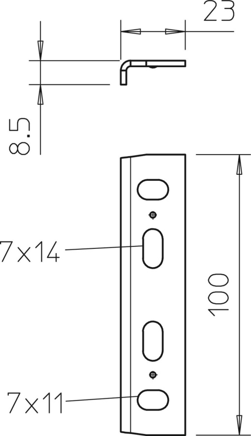 União com parafuso para caminho cabos norma naval 16x29x60 Aço Galvanizado por imersão a quente após maquinação zinco